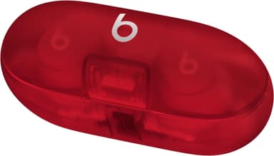 Beats Solo Buds true wireless in-ear høretelefoner (gennemsigtig rød)