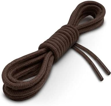 Støvle snørebånd 5-par Brun 140 cm