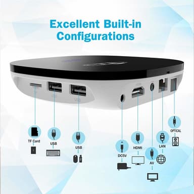 4K Android 8.1 Smart TV Box 2GB + 16GB