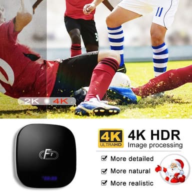 4K Android 8.1 Smart TV Box 2GB + 16GB