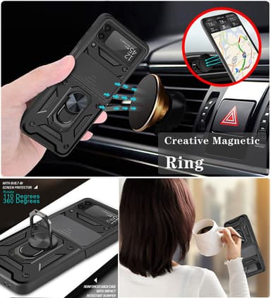 Samsung Galaxy Z Flip 3 mobilcover TPU / PC Sort