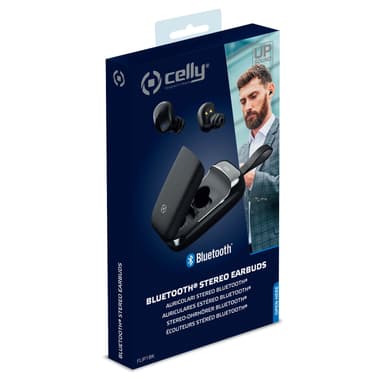 Flip1 Ægte trådløse headset-øretelefoner sort