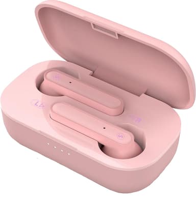 Freedom wireless in-ear buds, pink
