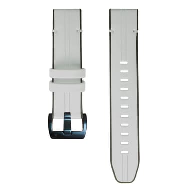 TPU urrem til Garmin Fenix 6 22mm Hvid