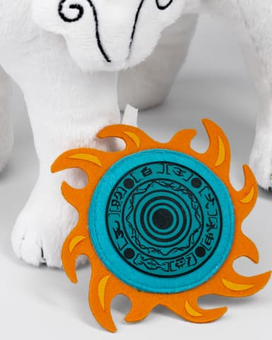 ItemLab Okami tøjdyr (Amaterasu)