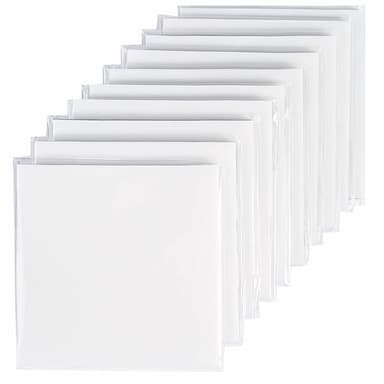 Gennemsigtige sticky notes 10-pak (500 ark) M