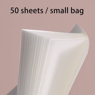 Gennemsigtige sticky notes 10-pak (500 ark) M