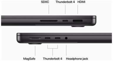Macbook Pro 14 M3 Pro 36/512GB (Space Black)