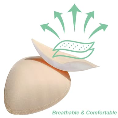 Formende BH indlæg / puder beige