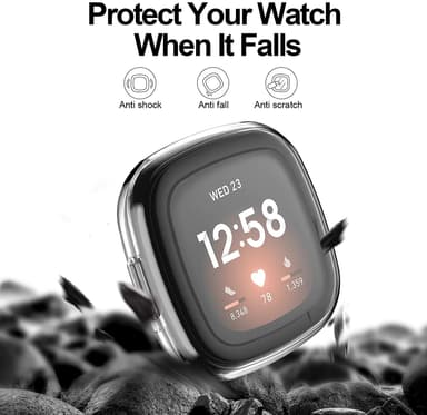 Skærmbeskytter Fitbit Sense / Versa 3 Transparent