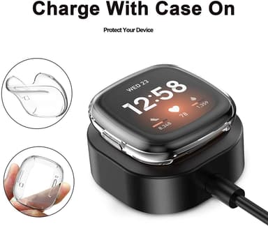 Skærmbeskytter Fitbit Sense / Versa 3 Transparent