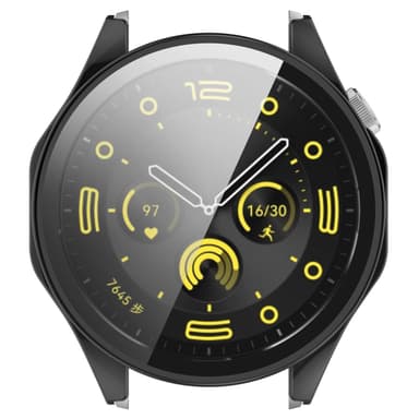 Smart urcover med skærmbeskytter til Huawei Watch GT 4 Sort 46mm 1