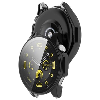 Smart urcover med skærmbeskytter til Huawei Watch GT 4 Sort 46mm 1