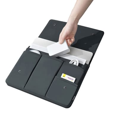 Bærbart etui til bærbar computer Sort S