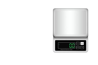 Elektronisk digital vægt Sort 5 kg/0,1 g