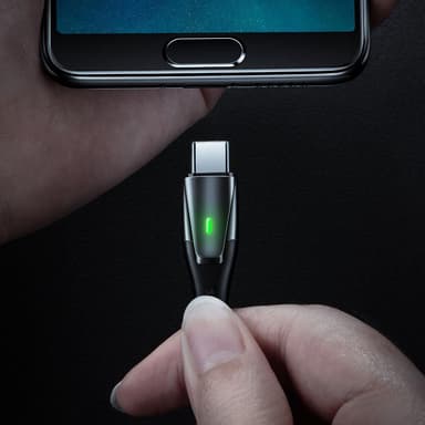 Mcdodo CA-6790 kabel til hurtig opladning af Huawei, oppo, XiaomiAuto-sluk med LED-indikator