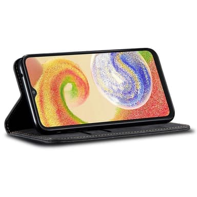 SKALO Samsung A35 5G Jeans Flip Cover - Sort