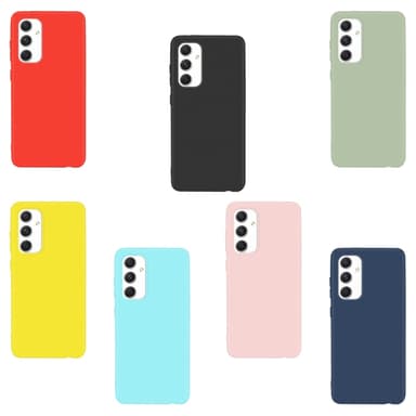 SKALO Samsung A35 5G Ultratynd TPU-skal - Blå