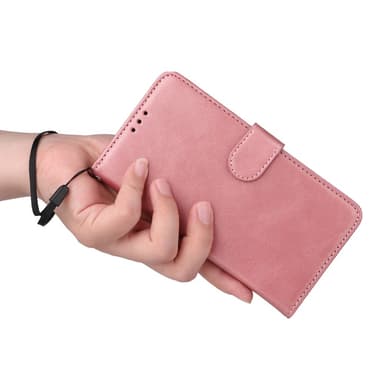 SKALO Samsung A35 5G PU-læder Pungetui - Pink