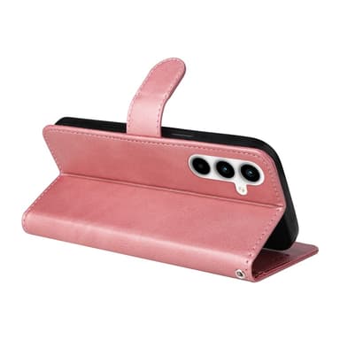 SKALO Samsung A35 5G PU-læder Pungetui - Pink