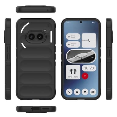 SKALO Nothing Phone (2a) Rugged Bumpers TPU-Cover - Sort