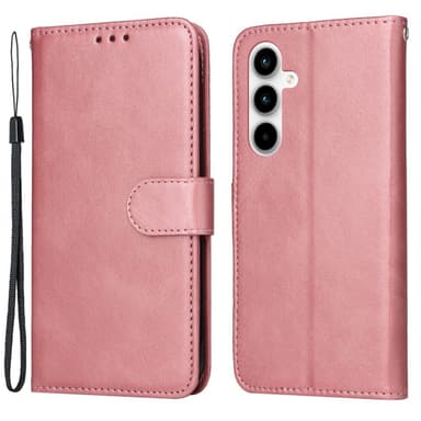 SKALO Samsung A35 5G PU-læder Pungetui - Pink