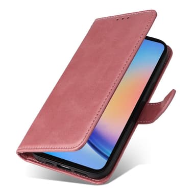 SKALO Samsung A35 5G PU-læder Pungetui - Pink