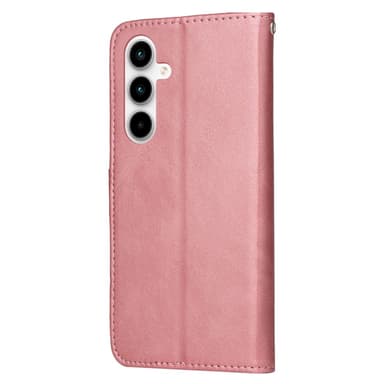 SKALO Samsung A35 5G PU-læder Pungetui - Pink