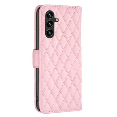 SKALO Samsung A55 5G BINFEN COLOR Quiltet Pung - Pink
