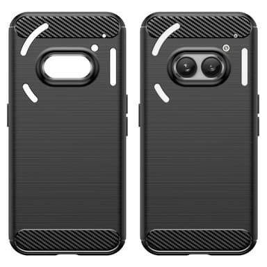 SKALO Nothing Phone (2a) Armor Carbon Stødsikker TPU-cover - Sort
