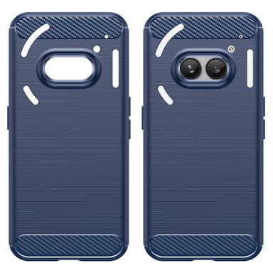 SKALO Nothing Phone (2a) Armor Carbon Stødsikker TPU-cover - Blå