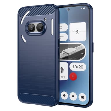 SKALO Nothing Phone (2a) Armor Carbon Stødsikker TPU-cover - Blå