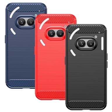 SKALO Nothing Phone (2a) Armor Carbon Stødsikker TPU-cover - Blå