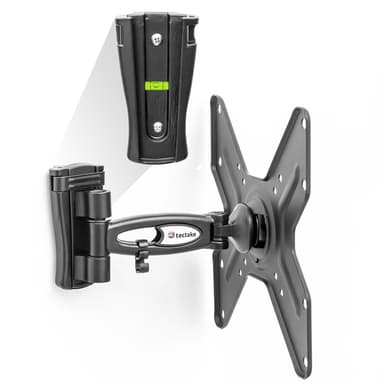TV-ophæng for 14-37 tommer (36-94 cm.) (Vipbar + Svingbar) - sort