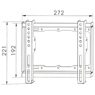 TV-ophæng for 17-37 tommer (43-94 cm.) - sort