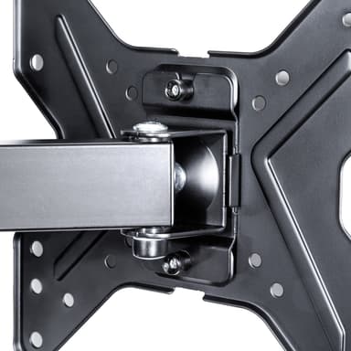 TV-ophæng for 17-42 tommer (43-107 cm.) (Vipbar + Svingbar) - sort