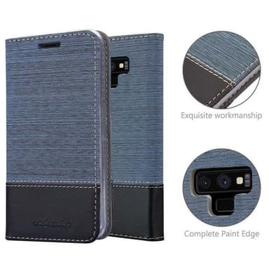 Samsung Galaxy NOTE 9 Pungetui Cover Case (Blå)