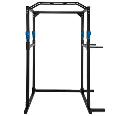 Power Rack træningsstativ - sort/blå