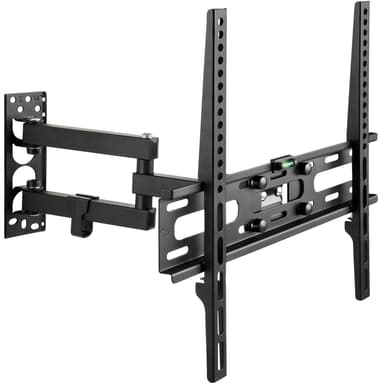 TV-ophæng for 26-55 tommer (66-140 cm), VESA 50x50-400x400 (Vipbar + Svingbar) - sort