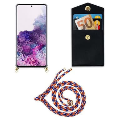 Samsung Galaxy A71 5G Etui Cover Kæde (Blå)