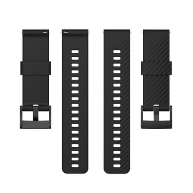 Silicnoe urrem udskiftning til Suunto Spartan Sport Sort