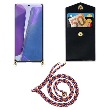 Samsung Galaxy NOTE 20 Etui Cover Kæde (Blå)