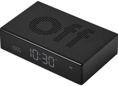 Lexon Flip Premium vækkeur LR152N (sort)