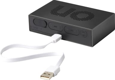 Lexon Flip Premium vækkeur LR152N (sort)