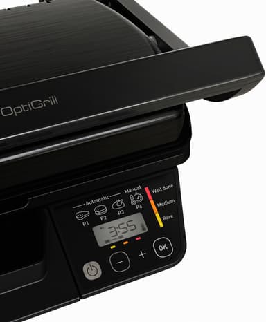 OBH Nordica OptiGrill Start 3 Prog bord grill GO7P08S0 (sort)