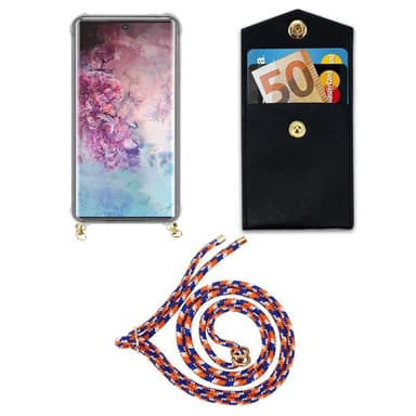 Samsung Galaxy NOTE 10 PLUS Etui Cover Kæde (Blå)