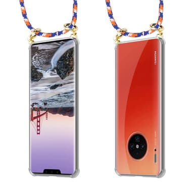 Huawei MATE 30 PRO Etui Cover Kæde (Blå)