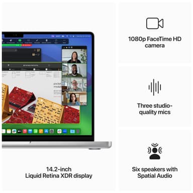 Macbook Pro 14 M3 Pro 36/512GB (Silver)