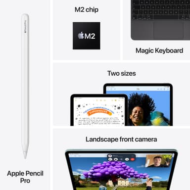 iPad Air 13 M2 256GB WiFi (Stjerneskær)