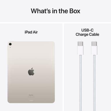 iPad Air 13 M2 256GB WiFi (Stjerneskær)
